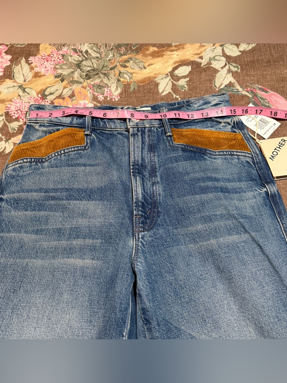 MOTHER The Pointy Pocket Doozy Heel Jeans in Remember When - Picture 7 of 7